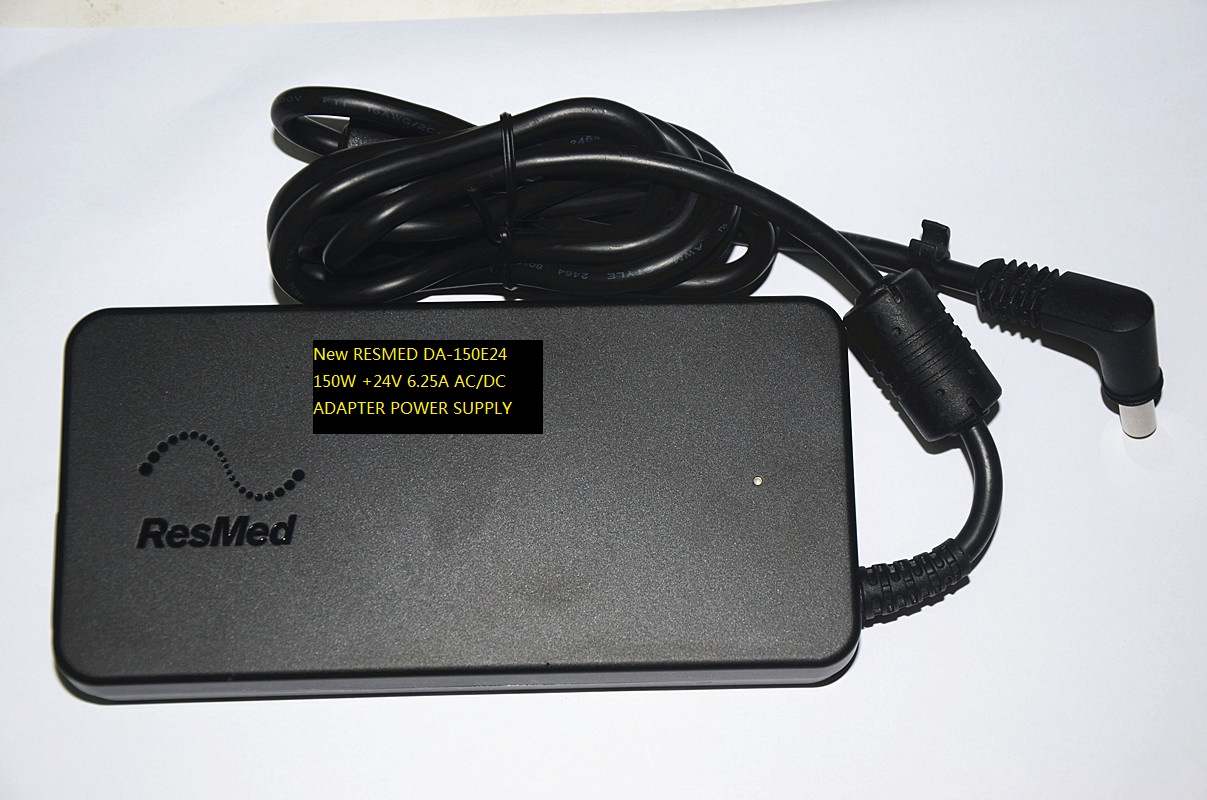 New POWER SUPPLY 150W RESMED +24V 6.25A AC/DC ADAPTER DA-150E24